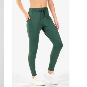 Fabletics Hunter Green Joggers